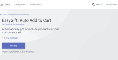 EasyGift: Auto Add to Cart