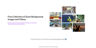 Zoom Background Image & Video Directory