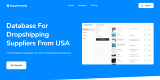 Dropshipping and e-commerce supplier database SaaS