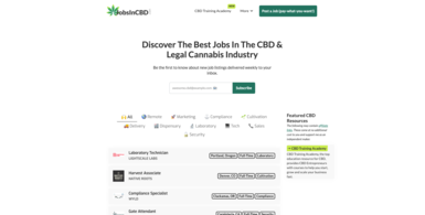 Cannabis Industry Job Board