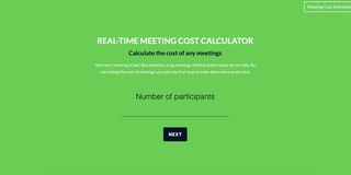 Meeting Cost Calculator