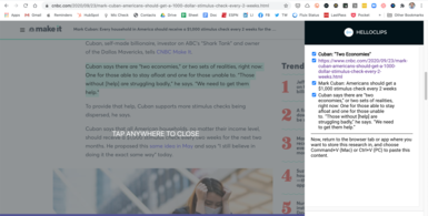 Writing & Research Clipping Tool