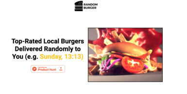 Random Burger Subscription Service