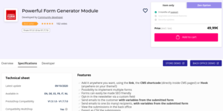 Prestashop Addons modules