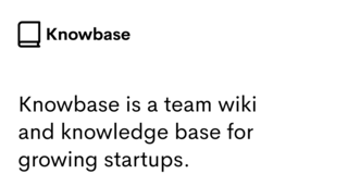 Team Wiki & Knowledge Base