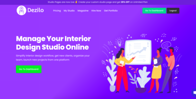 Studio Management Platform for Interior Designers