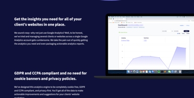 Privacy First, Cookie Free, Simple Analytics