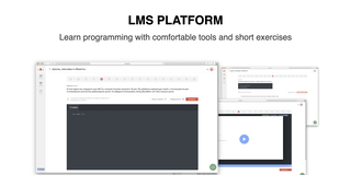 UI of LMS Platform to Learn Programming