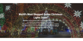 Christmas Lights E-commerce Store