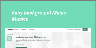 Shopify App for Background Music